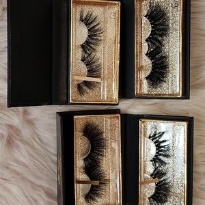 Brand New 4CT BUNDLE ASSORTED ETIFA False Eyelashes-25mm